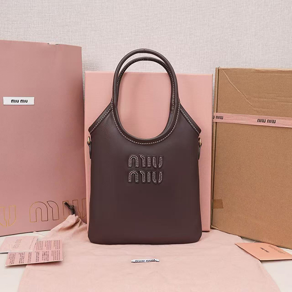미우미우 나플락 페이턴트 가죽 아이비 백 5BA281-2977